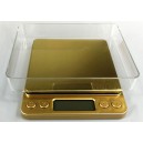 KL-i2000 golden digitálna váha do 3kg s presnosťou 0,1g
