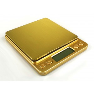 KL-I2000 golden digitální váha do 1kg s přesností 0,1g