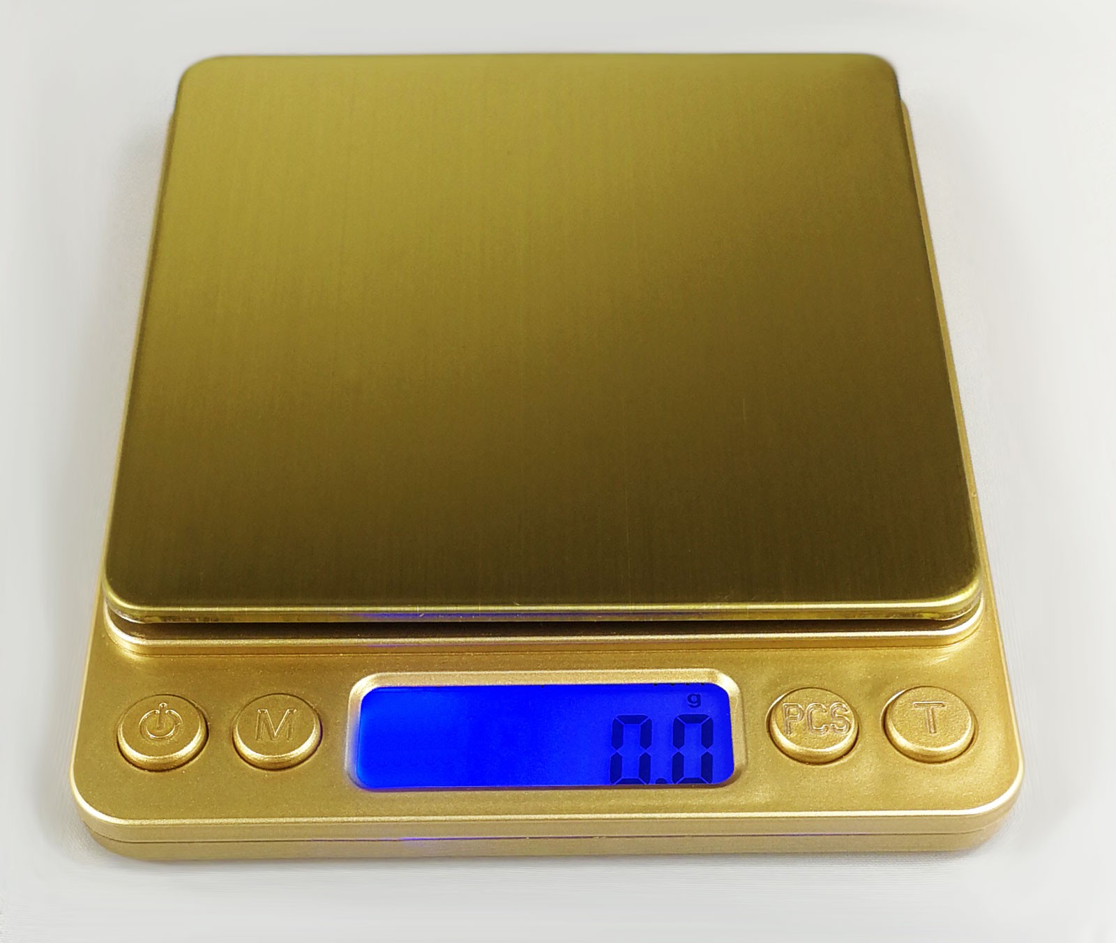 KL-I2000 golden digitální váha do 2kg s přesností 0,1g