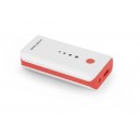 EMP104WR Power Banka 5200mAh bielo červená Esperanza