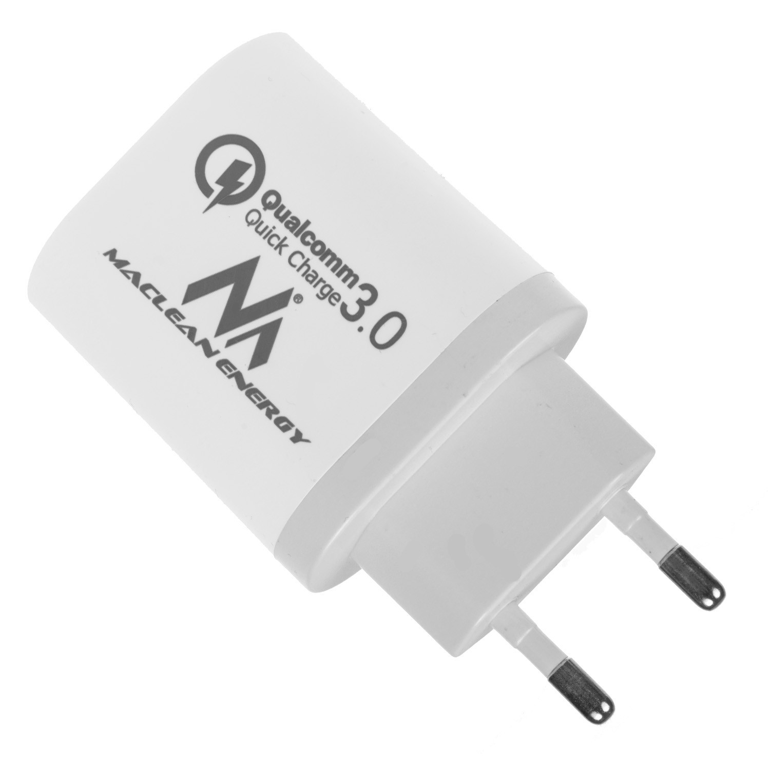 Blanc Maclean MCE479 QC 3.0 Chargeur USB Universel 3 x USB Adaptateur Secteur avec Fonction de Charge Rapide Adaptateur 1 x Quick Charge 3.6-6V/3A 6-9V/2A 9-12V/1.5 2 x 5V/2.1A 