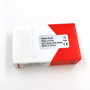 CG-500 digitálna váha v tvare cigaretovej škatulky do 500g / 0,01g