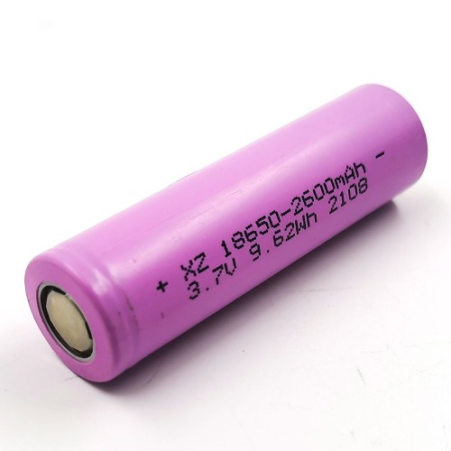 18650 Li-Ion dobíjitelná baterie 3,7V 2600mAh